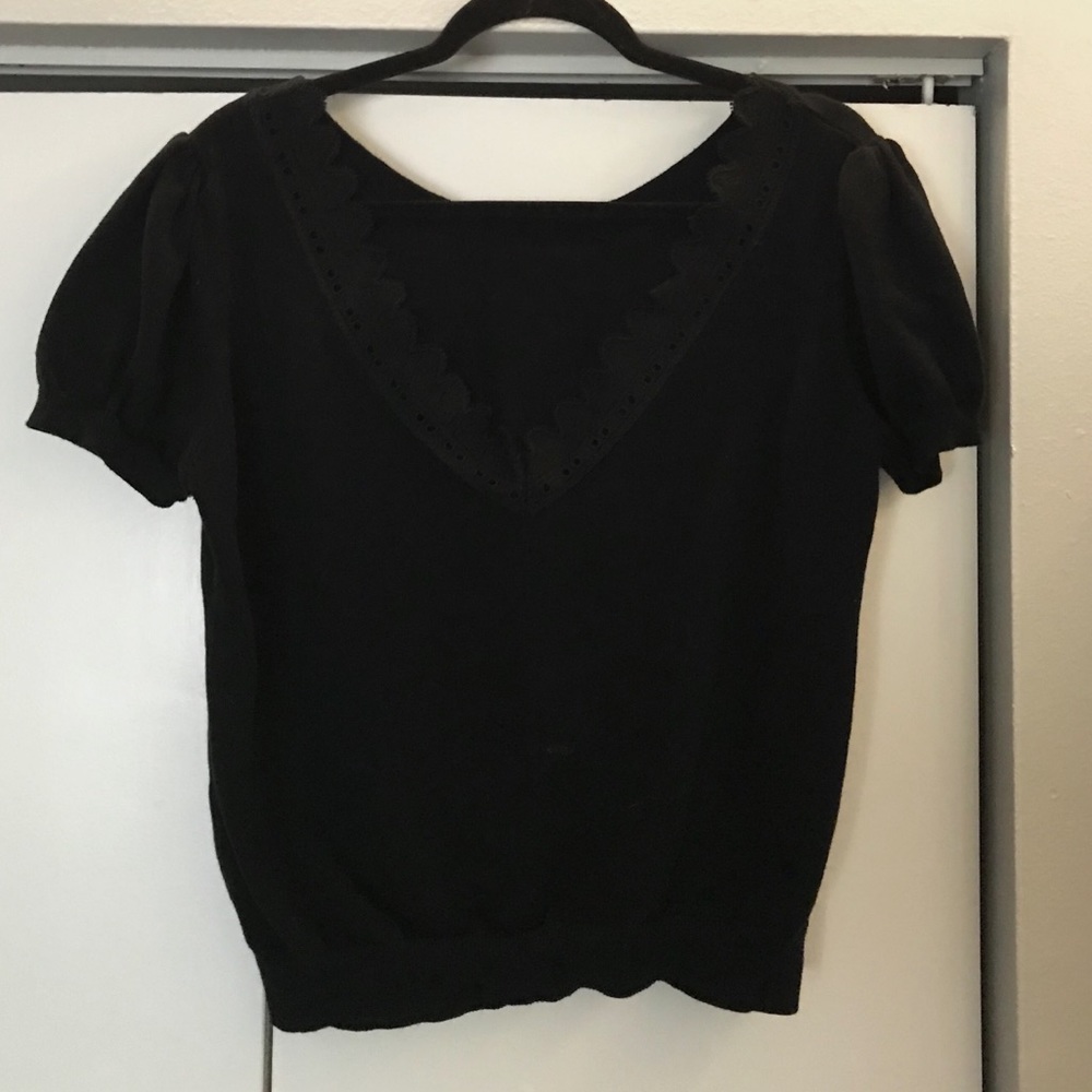Collectif lace back top